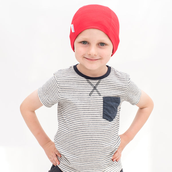 Red best sale childrens hat