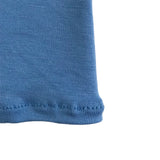 blue cotton arm port sleeve